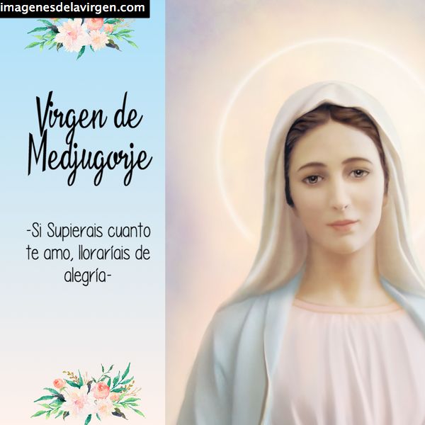 imágenes Virgen de Medjugorje