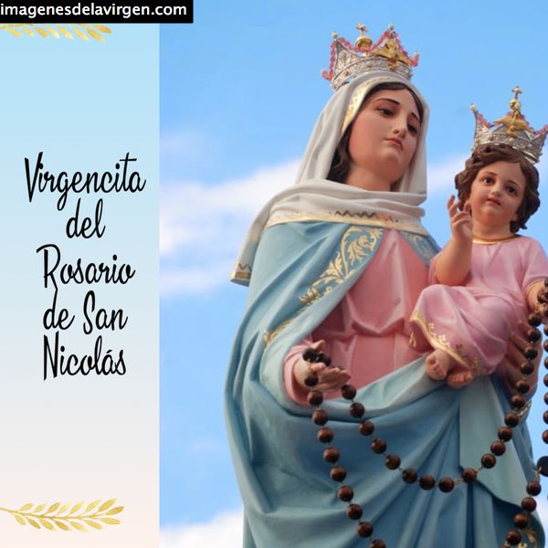 imágenes de la Virgen del Rosario de San Nicolás