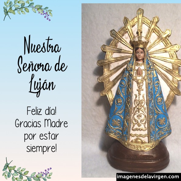 ✨Imágenes de la Virgen de Luján para descargar gratis ❤️
